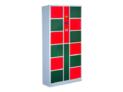 12-doors Coin-operated storage cabinet CG-DEP02