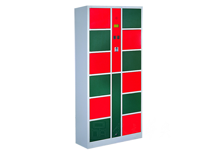 Steel Furniture|Lockers|Office Furniture|12-doors Coin-operated storage cabinet|储物柜、电子储物柜、条码柜 CG-DEP02
