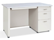 Steel office desk