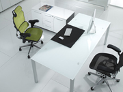 Glass Executive Desk CG-WM10