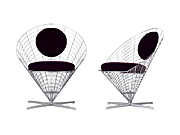 Steel Wire Dining ChairCG-Wire-Cone-Chair|Dining Furniture|Steel Wire Dining Chair|Office Furniture
