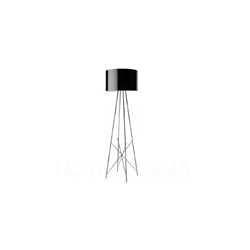 Ray F1 floor lamp black | Flos Floor Lamp